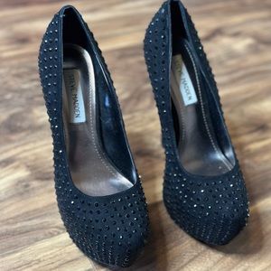STEVE MADDEN studded platform heels
